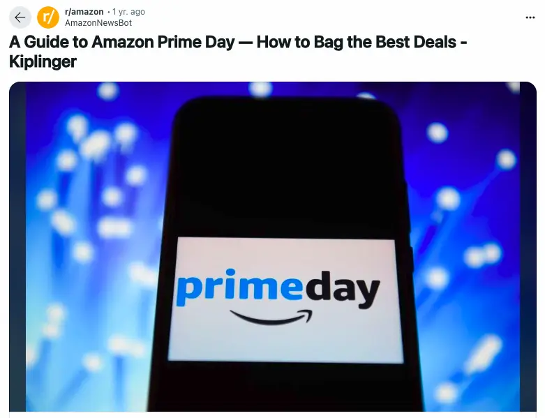 Amazon Prime Day